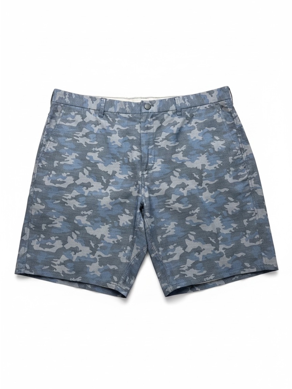 Johnnie-O Claymore Prep-formance Shorts Mens 38 Blue Camo Golf